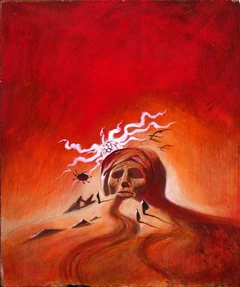 Картина для обложки романа «Мессия Дюны»