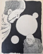 Vladimir and the bound Thufir Hawat - Art by Shotaro Ishinomori