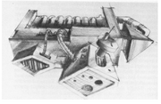 Concept art Wierding module (1984 Dune film)