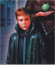 The Ghola of Miles Teg, from the Hungarian cover of Chapterhouse: Dune.