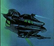 Gunship as depicted in the Dune CCG