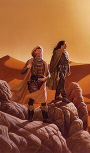Pardot & Liet (right) on Arrakis