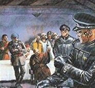 Harkonnen officers -Dune CCG illustration