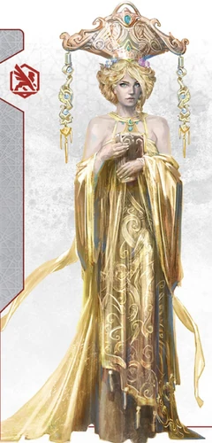 strapless open back dress Dune: Part Two Princess Irulan Life-Sized Standee main image 0