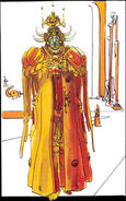 Costume concept (Jodorowsky's Dune, 1970s, art by Jean Giraud)