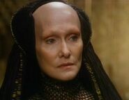 Siân Phillips as Reverend Mother Gaius Helen Mohiam in the 1984 Dune movie