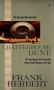 Book cover design for first edition of Chapterhouse Dune (1985)