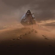 LetoTestsSionaCentipedePress.jpeg (61 KB) Leto tests Siona — Art by Eduardo Peña