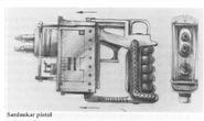 Sardaukar pistol (Dune, 1984, concept art)