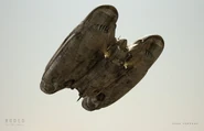 House Harkonnen assault troopship (bottom view)