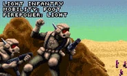 Light infantry - Dune 2 graphic