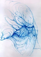 Leto II's face after his full transformation