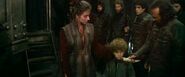 Harah at the funeral of Jamis