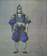 Harkonnen Bravo - Miniseries costume sketch