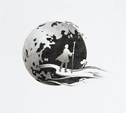 PaulDesertFolio.jpg (611 KB) Paul, entering the desert to meet his fate. - Dune Messiah Chapterhead illustration by Hilary Clarcq.