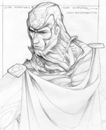 Leto II during his gradual transformation