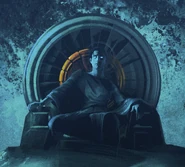 Paul on the throne - Illustration by Matt Griffin