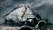 19gtlwvjq9sphjpg.jpg (99 KB) Harkonnen Structure on Giedi Prime (concept art by H.R. Giger)