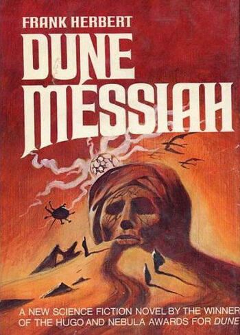 Dune messiah cover art