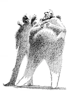 The Baron and his nephew - Art by John Schoenherr