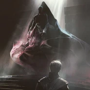 LetoMoneoCentipedePress.jpeg (64 KB) Moneo before the God Emperor — Centipede Press illustration by Eduardo Peña