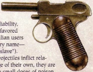 Maula pistol (Dune Chronicles of the Imperium RPG).png (97 KB) Maula pistol (Dune: Chronicles of the Imperium tabletop RPG illustration)