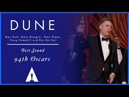 'Dune' Wins Best Sound - 94th Oscars