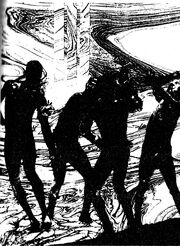 Dancers in Keen - Illustration by Klaus D