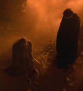 Тело Лишны в пустыне