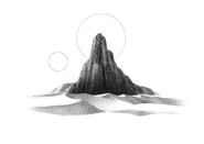 Sietch Tabr - Folio Society chapterhead illustration by Sam Weber