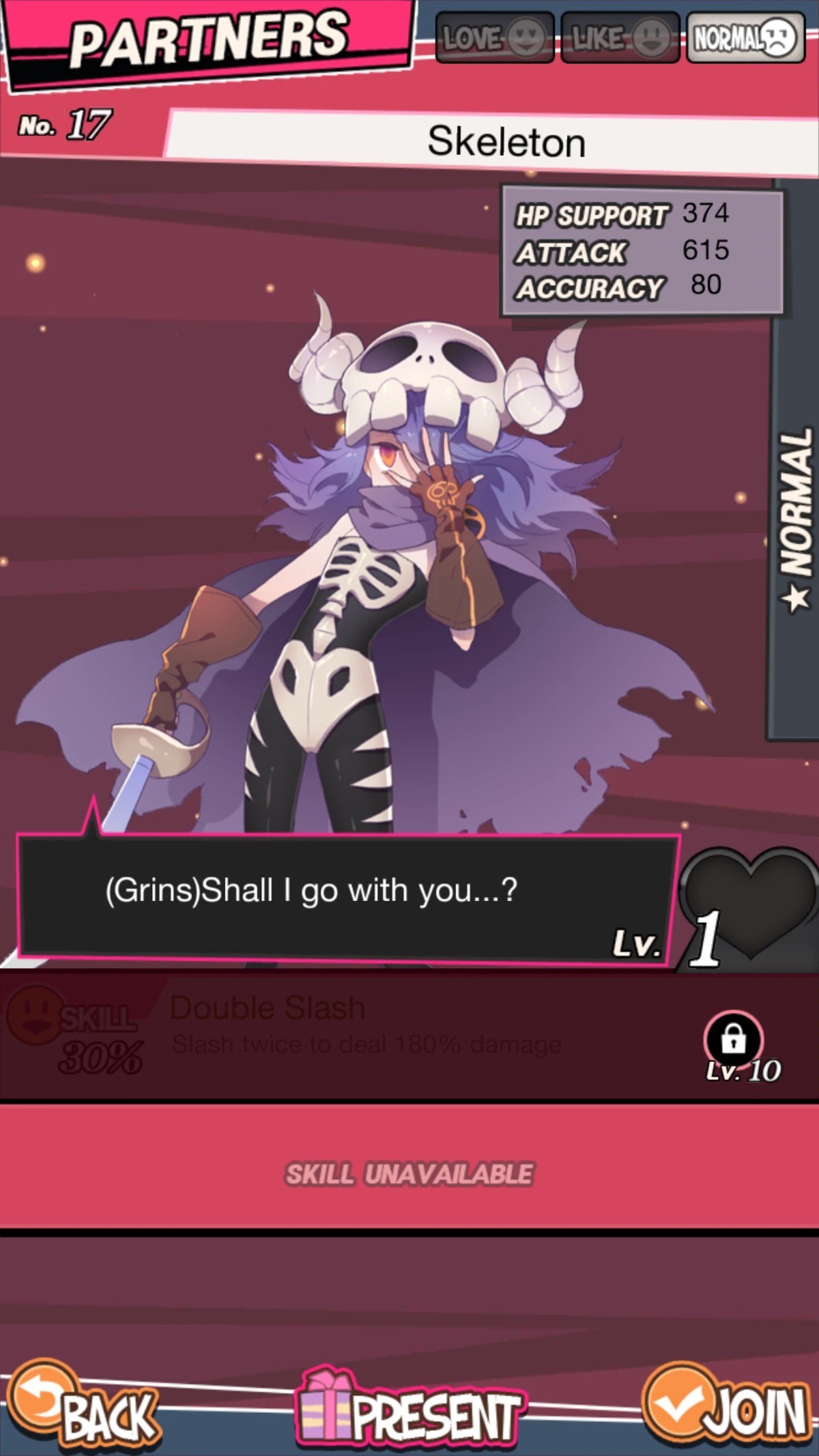 Skeleton/Skeleton+ | Dungeon and Girls Mobile Game Wiki | Fandom