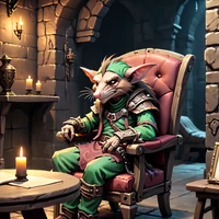 Mordecai in Rat-Kin Form