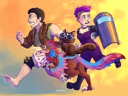 Art by @devilfern.draws, Instagram