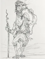 Dromedarian by OutFold.jpg (2.65 MB) Art by u/OutFold, Reddit