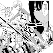 Finn Deime and Tione Sword Oratoria Manga