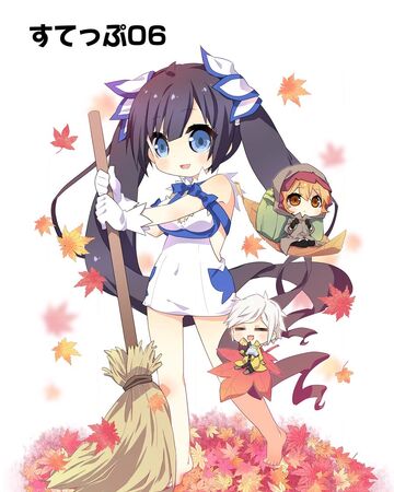 Danmachi Nichijou Manga Chapter 6 Danmachi Wiki Fandom Helun has grey hair and black eyes. danmachi nichijou manga chapter 6