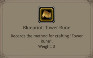 Blueprint: Tower Rune | Dungeon Survivor II Wiki | Fandom
