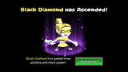 Black Diamond ascends...