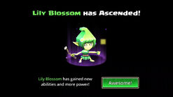 Lily Blossom ascends...