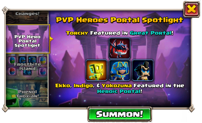 PVP Heroes Spotlight