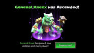 General Krexx ascends ...