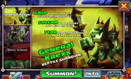 Gasp, scream, fear! General Krexx arrived to guard the Gorgon Sisters!