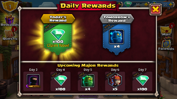 Daily Rewards