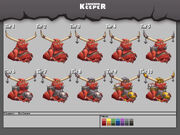 Bile Demon progression Dungeon Keeper Mobile