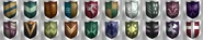 All coats of arms found in the DK2 files. Several of these are unused.