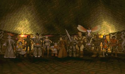 Heroes in Dungeon Keeper