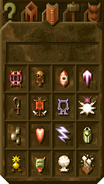 The Research Panel, showing all Keeper Spells