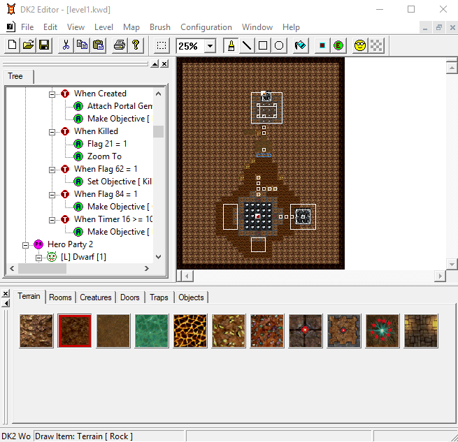 dungeon keeper 2 map editor