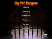 My Pet Dungeon menu Dungeon Keeper 2