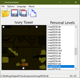 Dungeon Keeper level previewer